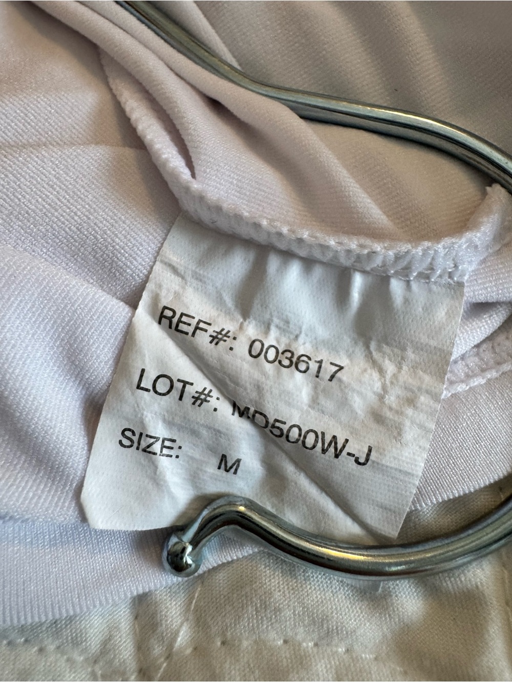 RJ Classics Maddie Jr Horse Show Shirt Girls Medium 8-10 White Strawberry Trim - Picture 6 of 7
